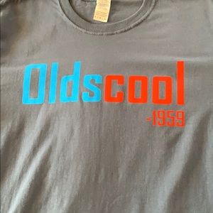 NWT Cadet blue unisex t shirt Oldscool 1959